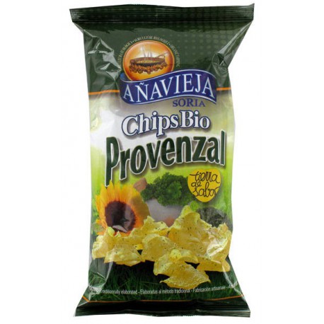 Patatas Fritas en Aceite de Girasol Provenzal Añavieja Bio 125g