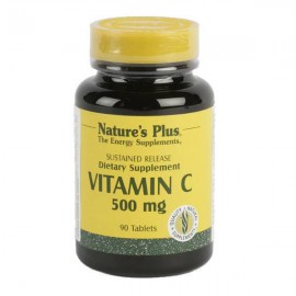Vitamina C 500 mg Con Escaramujo. Liberación Sostenida 90 comprimidos