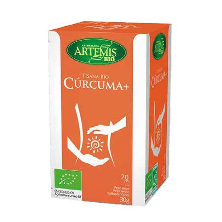 Infusión Cúrcuma Plus Artemis Bio 20 filtros 30g