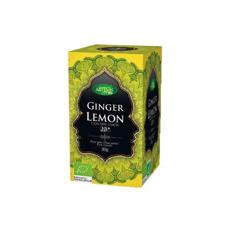 Infusión Ginger Lemon Artemis Bio 20 filtros 30g