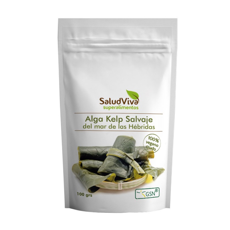 Alga Kelp Salvaje en Polvo 100g