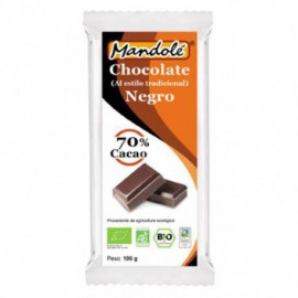 Chocolate Negro 70% Cacao Bio 100g