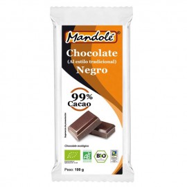 Chocolate Negro 99% Cacao Bio 100g
