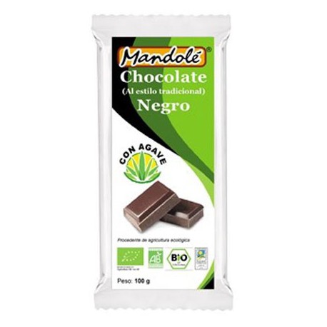Chocolate Negro con Agave (70% Cacao) Bio 100g