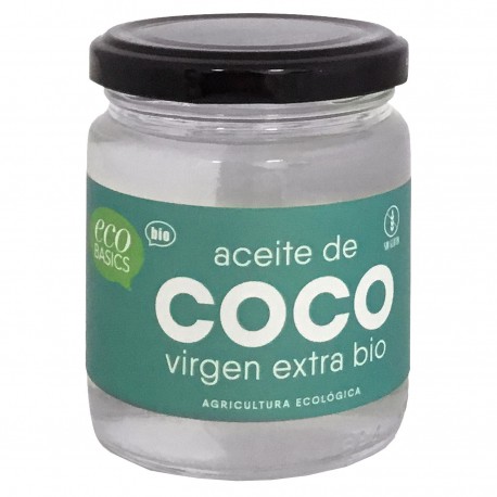 Aceite de Coco Virgen EcoBasics Bio 500 ml 460g