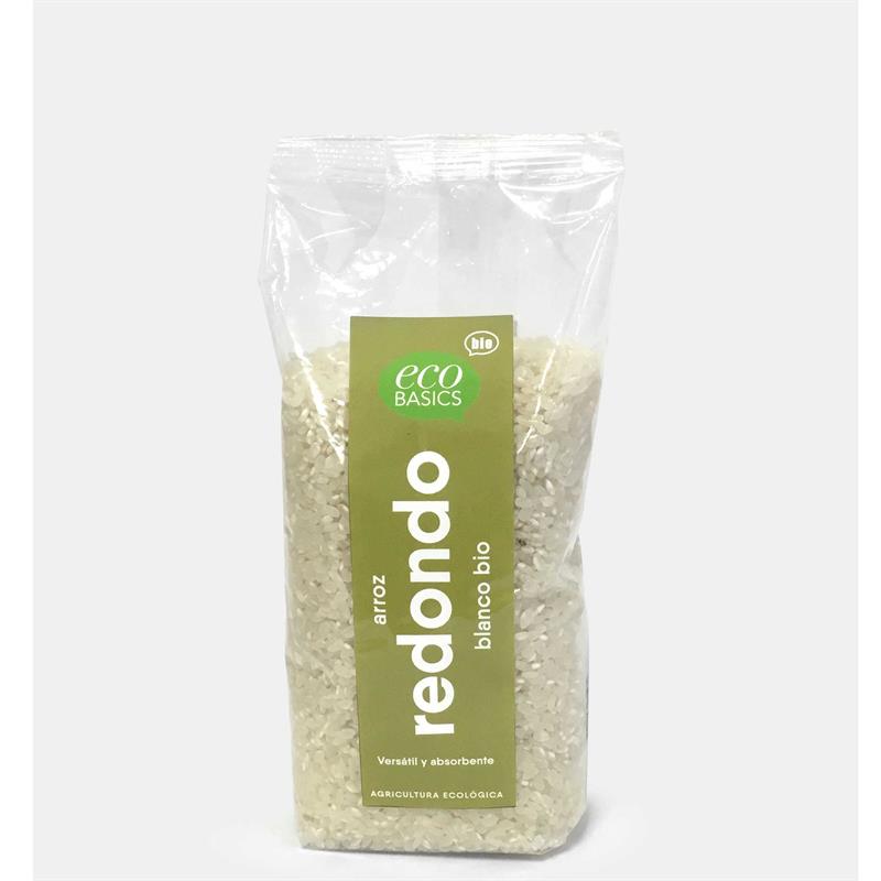 Arroz Redondo Blanco EcoBasics Bio 500g