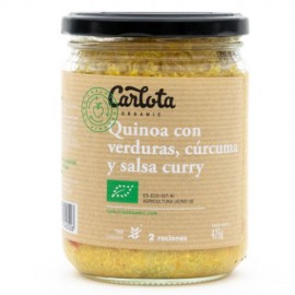 Quinoa con Verduras Cúrcuma y Curry Bio 425g