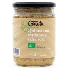 Quinoa con Verduras y Salsa de Soja Bio 425g