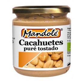 Puré de Cacahuete Tostado (100% Cacahuete) Bio 325g