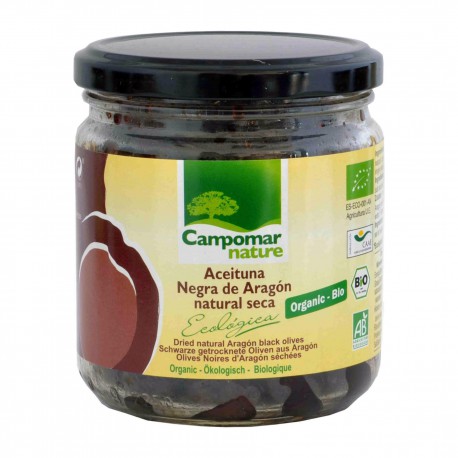 Aceituna Negra de Aragon Seca Campomar Bio 210g