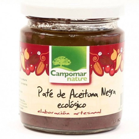 Paté de Aceituna Negra Campomar Bio 100g