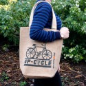 Bolsa de Yute Ecológico Bicicleta