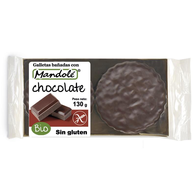 Galletas de Chocolate Sin Gluten Mandolé Bio 125g