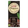 Chocolate Orgánico 100% Cacao Bio 100g