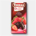 Chcocolate Negro con Fresas Sin Azúcar Classic Convencional 75g
