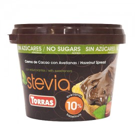 Crema de Cacao y Avellanas con Stevia Convencional 200g