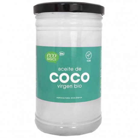 Aceite de Coco Virgen EcoBasics Bio 1000ml