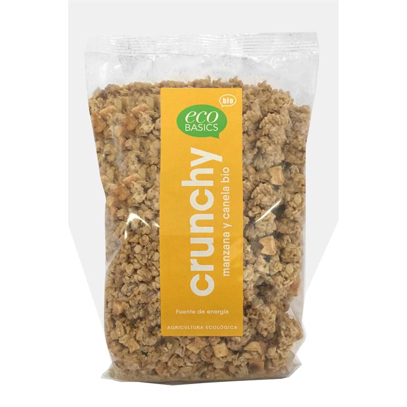 Crunchy Manzana y Canela EcoBasics Bio 375g