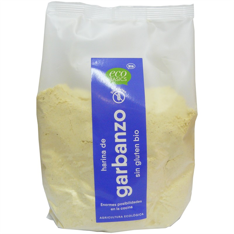 Harina de Garbanzos Sin Gluten EcoBasics Bio 500g