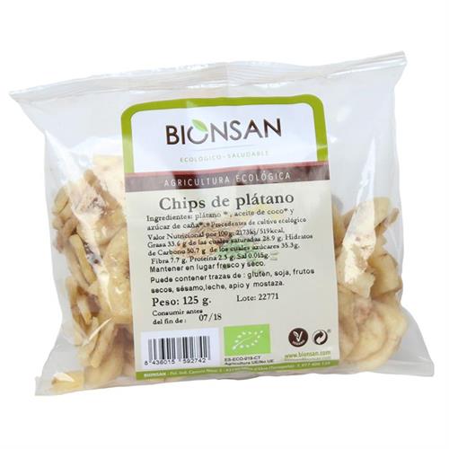 Chips Plátano Bio 125g
