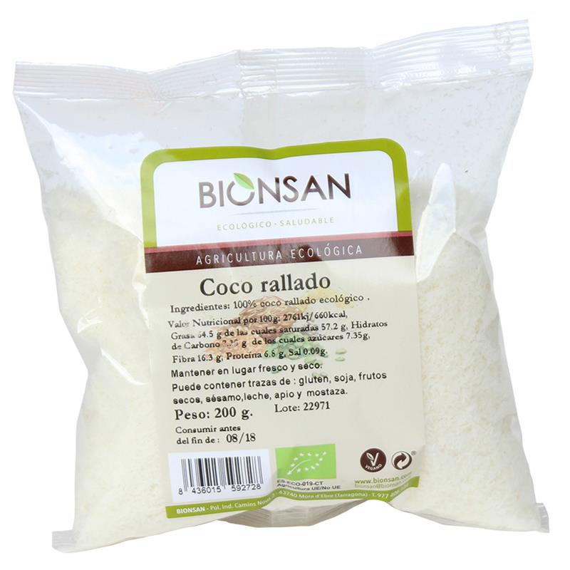 Coco Rallado Bionsan Bio 200g