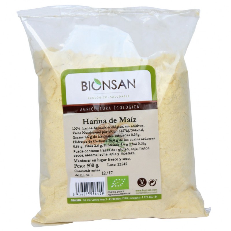 Harina de Maiz Bionsan Bio 500g