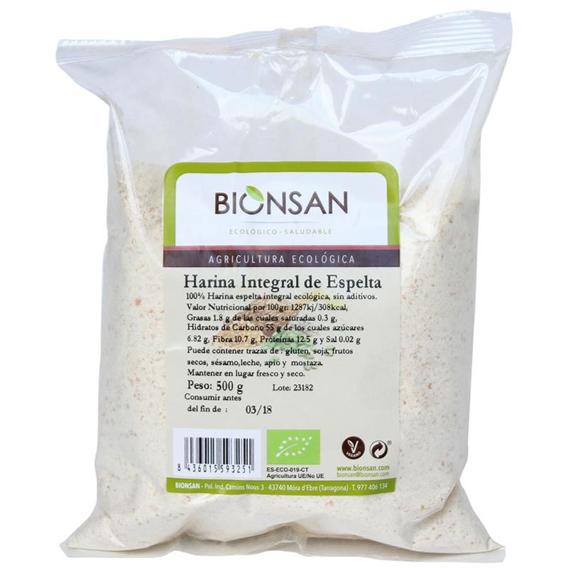 Harina Espelta Integral Bionsan Bio 500g