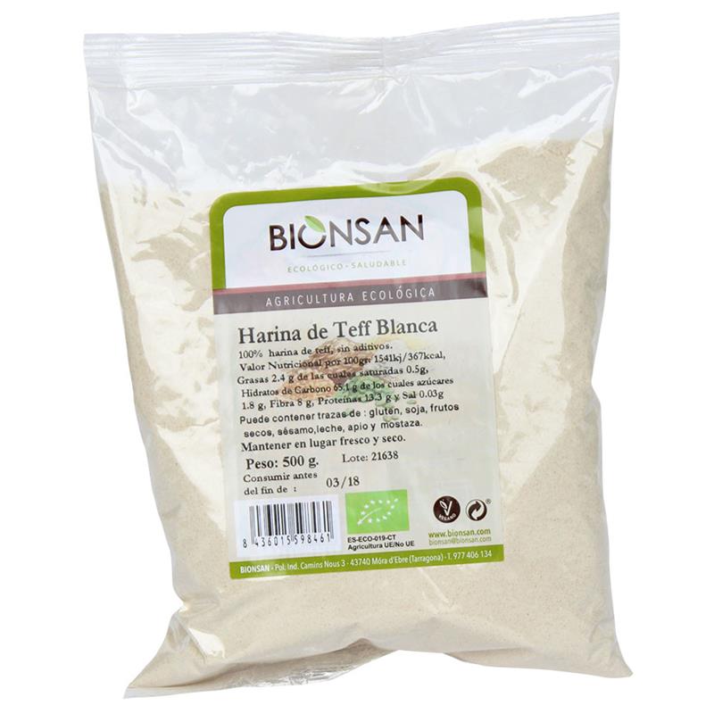 Harina Blanca de Teff Bionsan Bio 500g