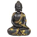 Estatua Buda de la Meditación con Acabado Antiguo