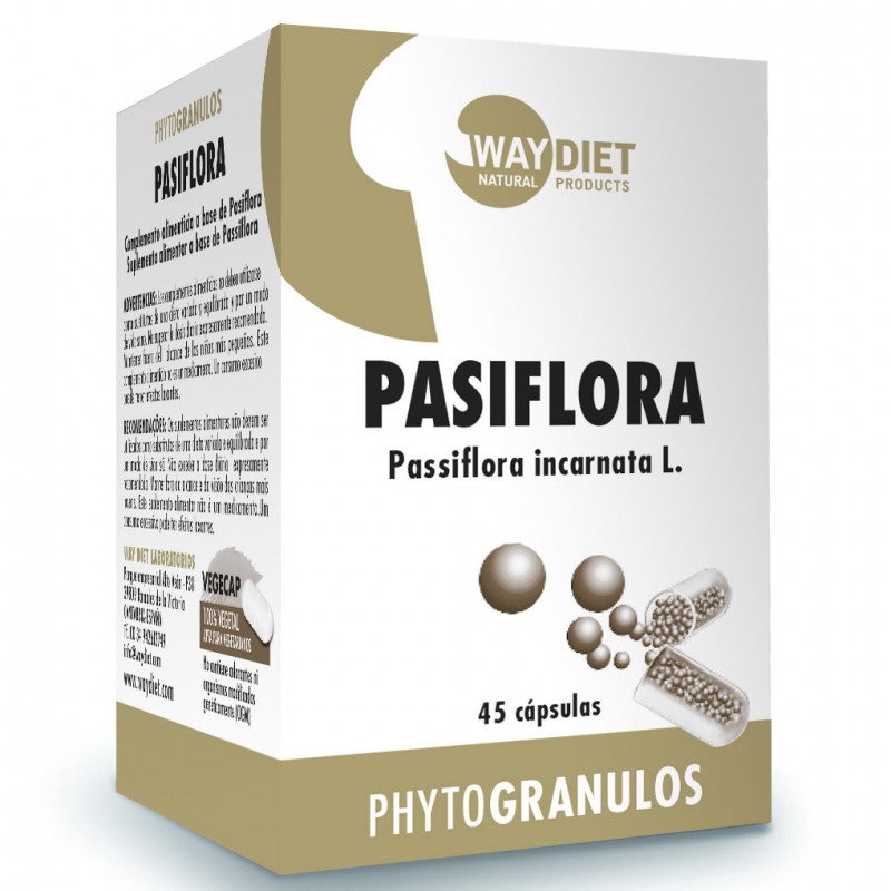 Pasiflora Phytogránulos Waydiet 45 cápsulas