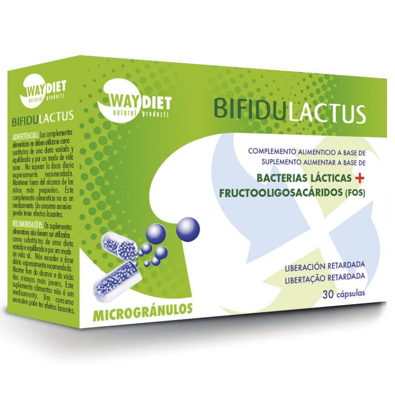 Bifidulactus Microgránulos Waydiet 30 Cápsulas